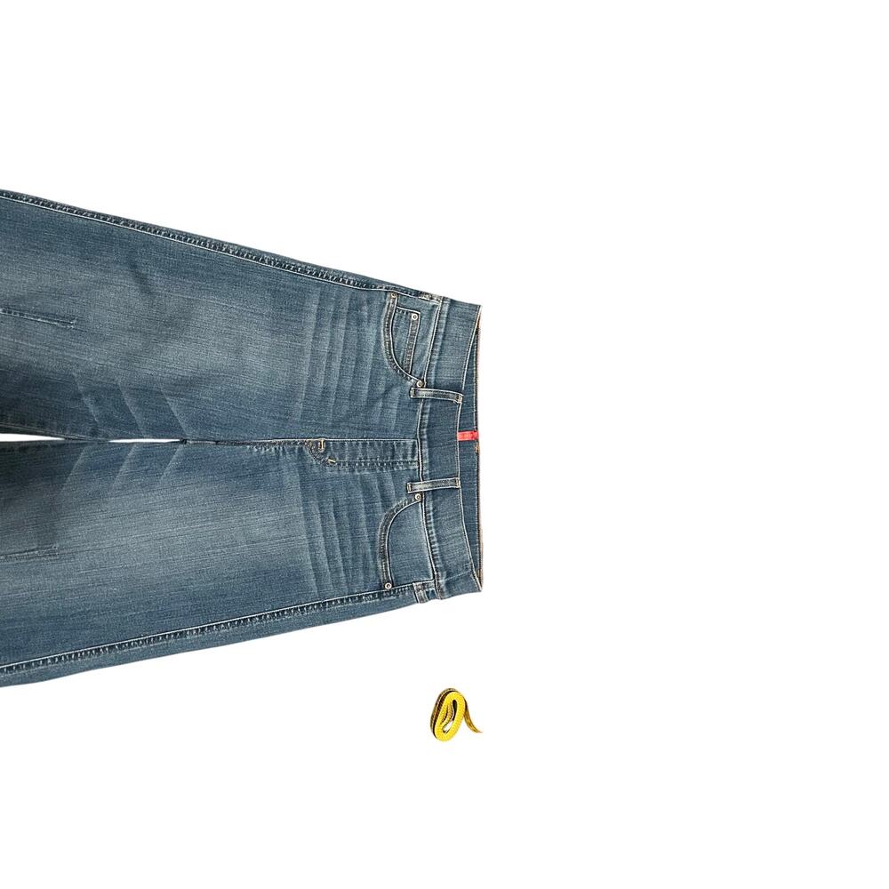 SPANX High Rise Flare Jeans Vintage Boho Indigo Wide Leg Size MP - Picture 10 of 14